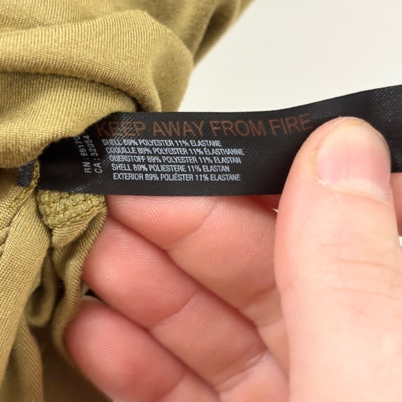 NWOT FREE PEOPLE Green Cinched Sweetheart Neckline Open Back Cropped Tank SMALL - Picture 3 of 12